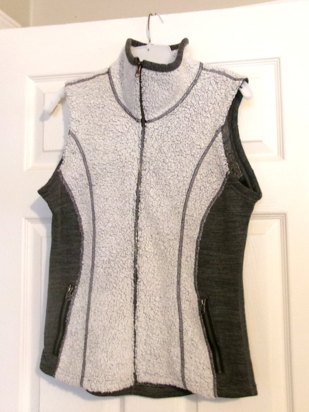 Women's KUHL Kozet Sherpa/Fleece Wool Blend Full Zip Two Tone Size S